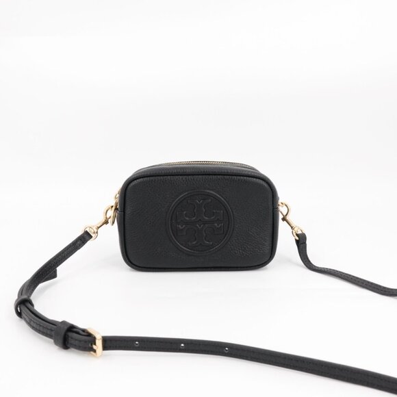 Tory Burch Perry Bombé Mini Bag Black OS - Picture 10 of 16